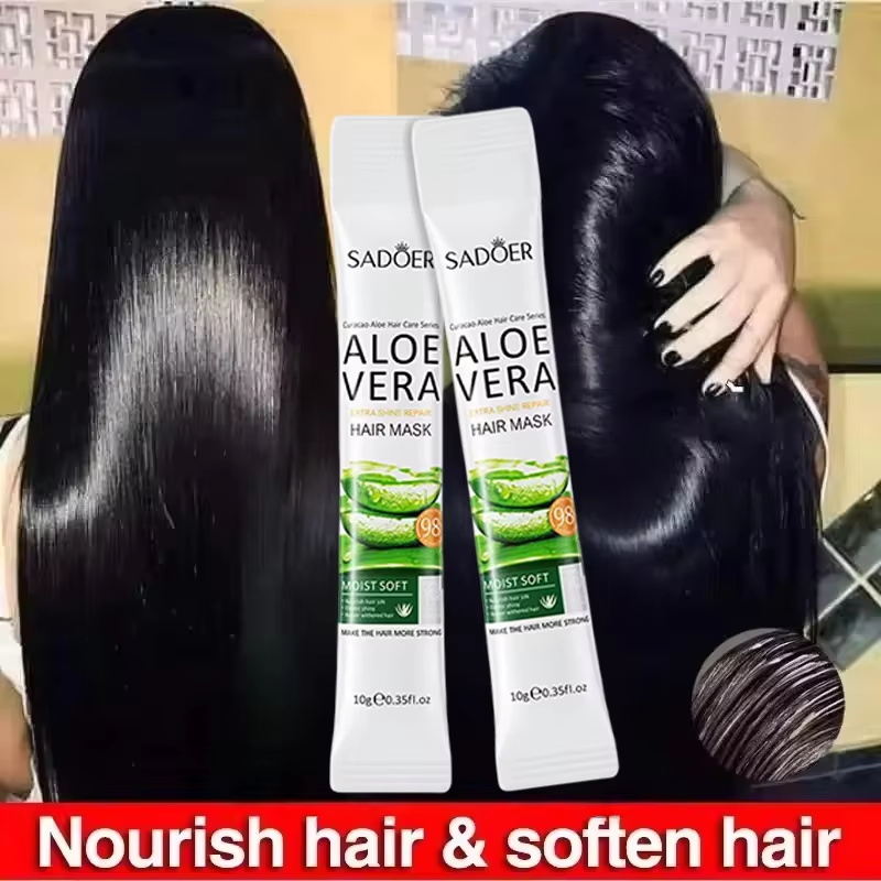 Hair Care With Aloe Vera - 5 segundos de reparación rápida nutre