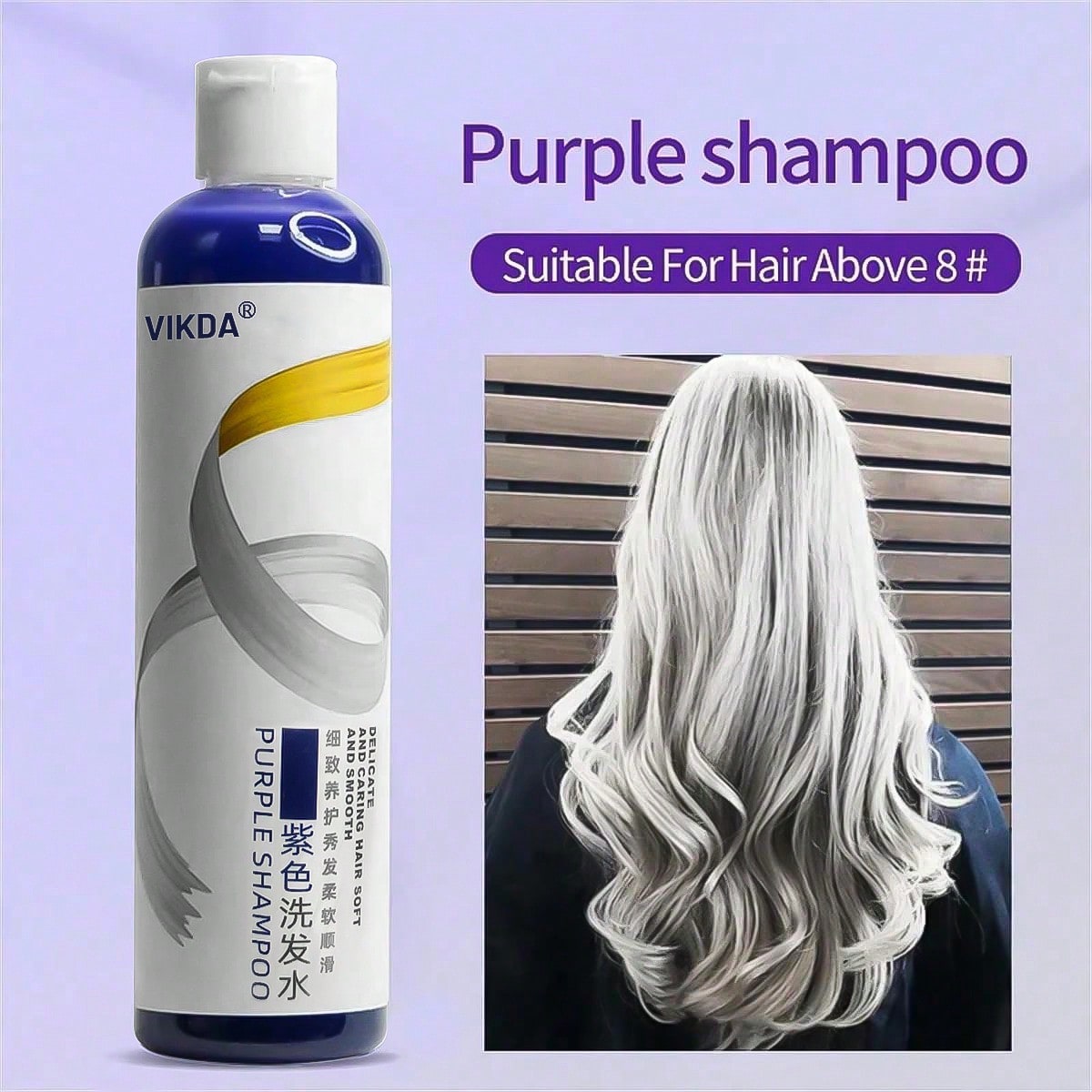 Purple Toning Shampoo - Champú morado para cabello tratado con