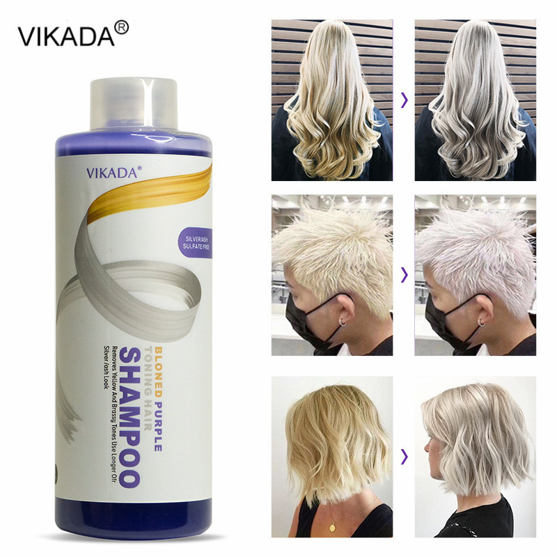 Purple Toning Shampoo - Champú para Cabello Rubio y Morado