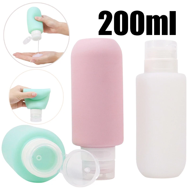 Dry Shampoo Travel - Botella de silicona de 200ml, botella
