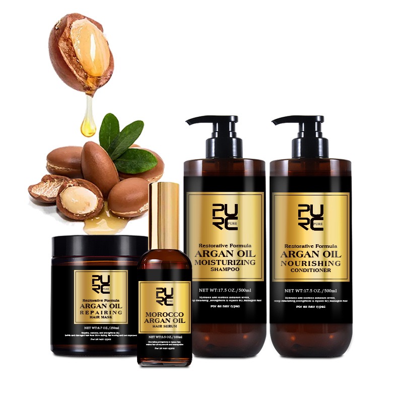 Hair Care Or Haircare - Champú de aceite de argán marroquí,