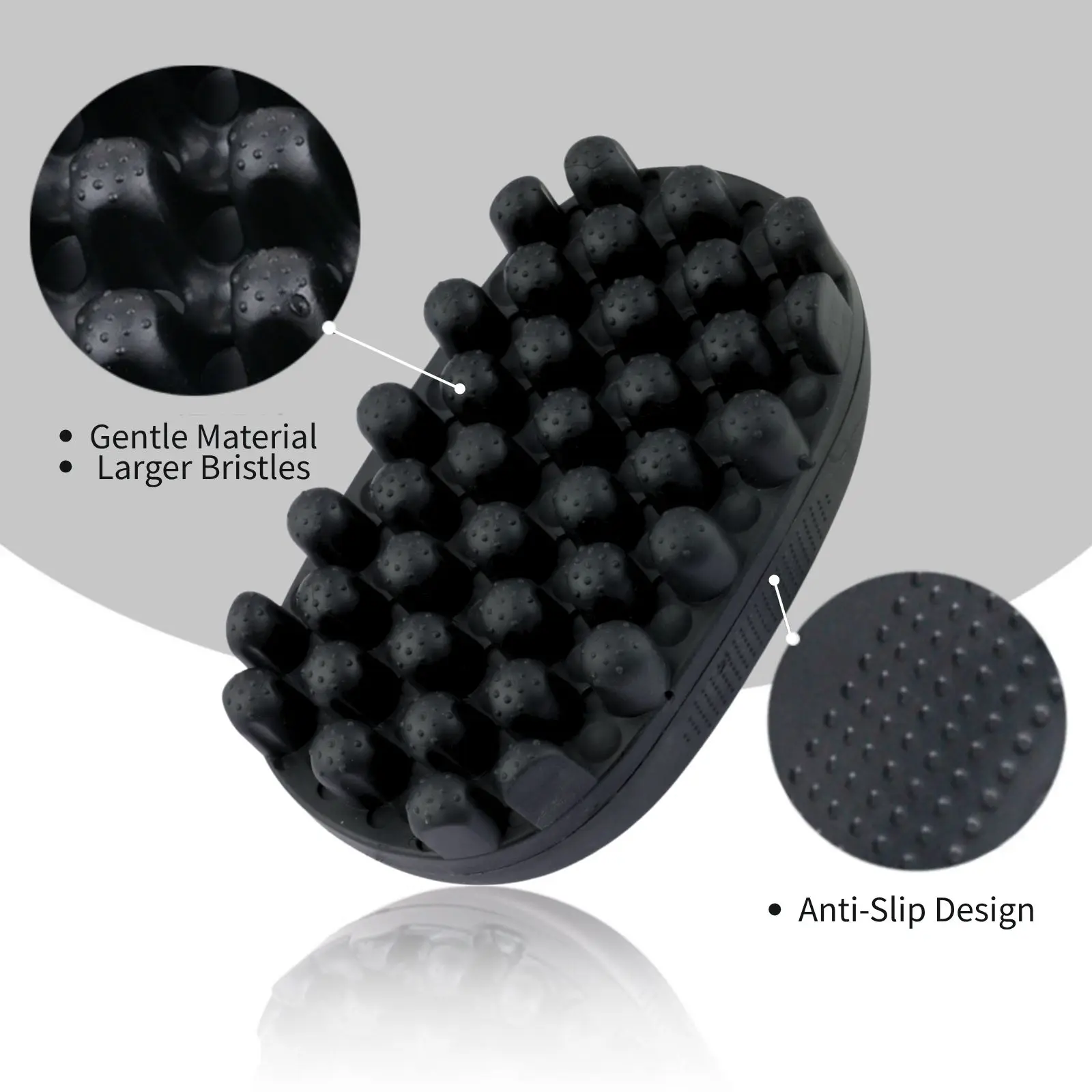 Twist Sponge Coil - NUEVO Cepillo Antideslizante de Goma para