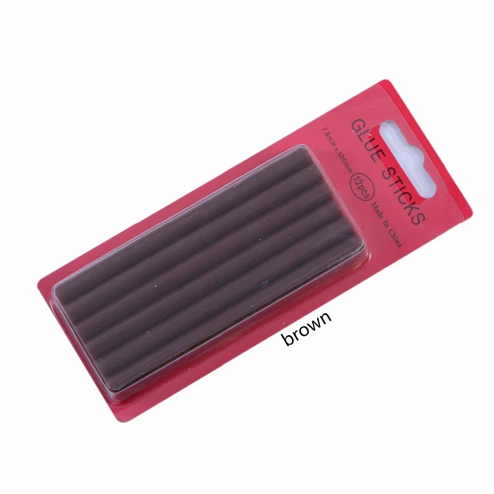 12 unidades/caja, 0,7*10 cm, b - Glue Gun Hair reseña y precio