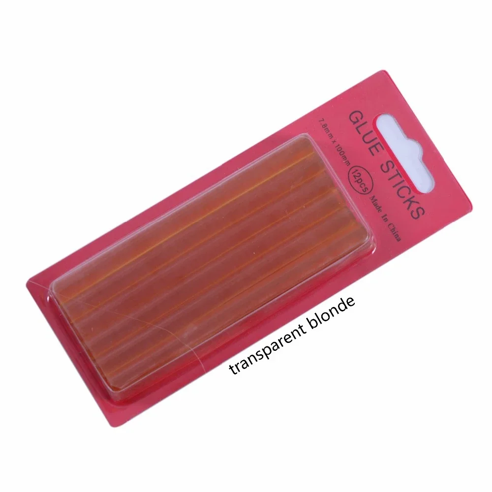 12 unidades/caja, 0,7*10 cm, b - Glue Gun Hair reseña y precio