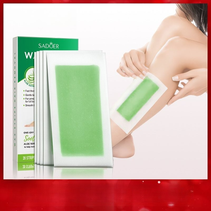 Tiras de Papel Depilatorio con - Hair Care With Aloe Vera reseña y precio
