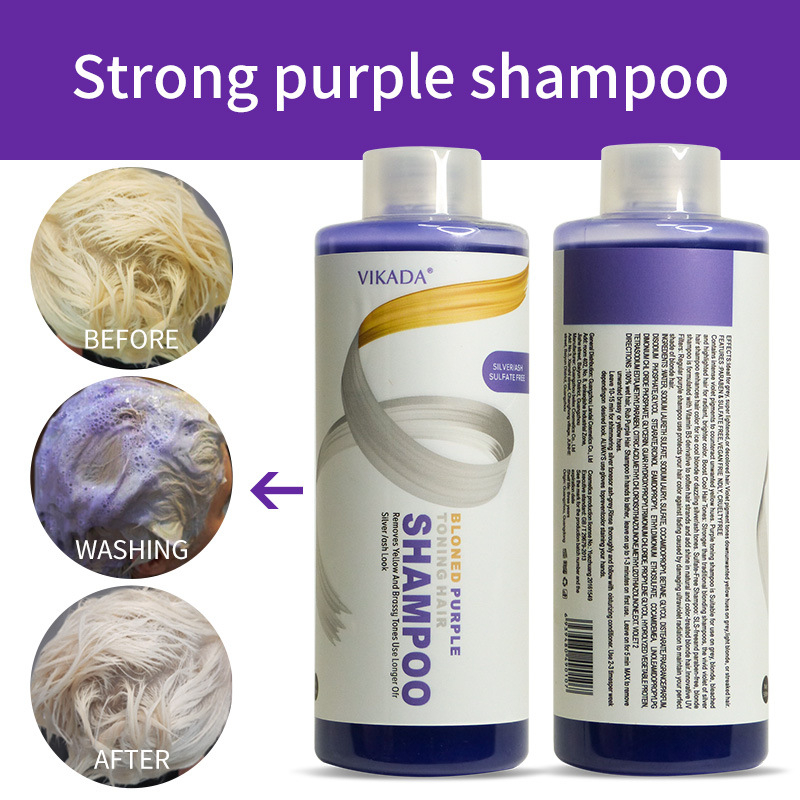 Champú para Cabello Rubio y Mo - Purple Toning Shampoo reseña y precio