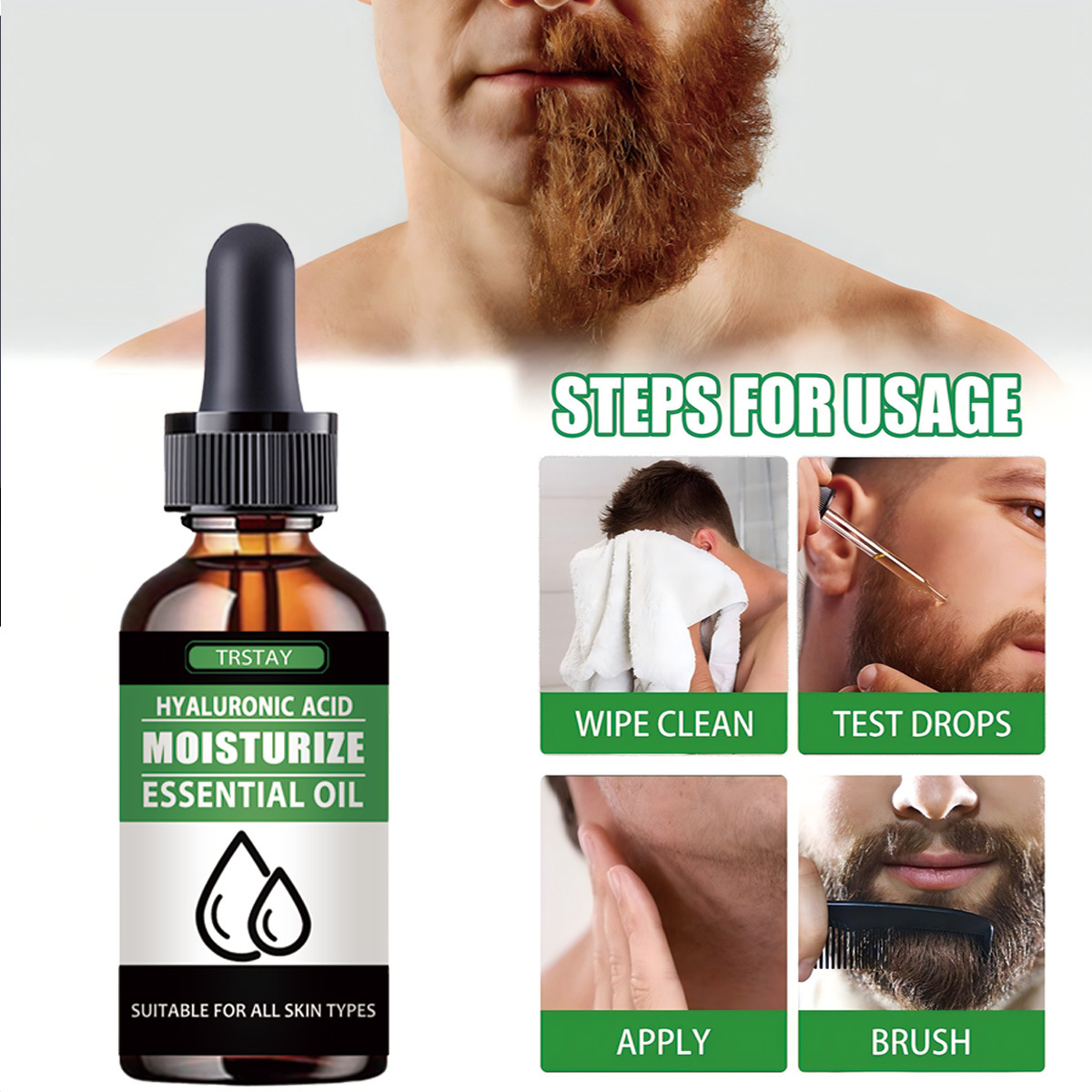 100% Natural acelera el vello  - Hair Care Natural Products reseña y precio