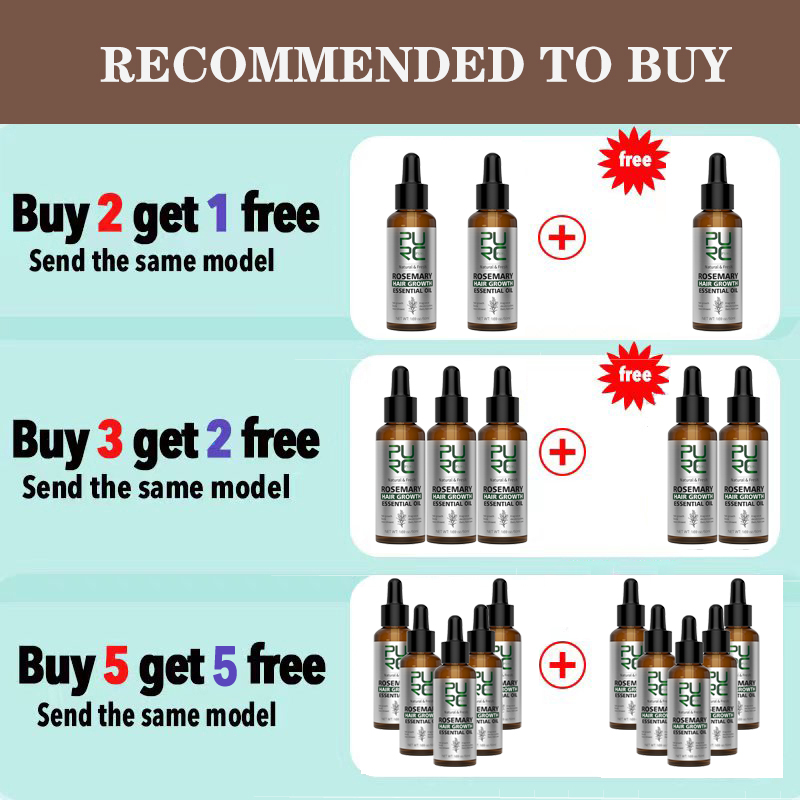 PURC Set de Aceite de Romero p - Hair Care Essence Oil reseña y precio