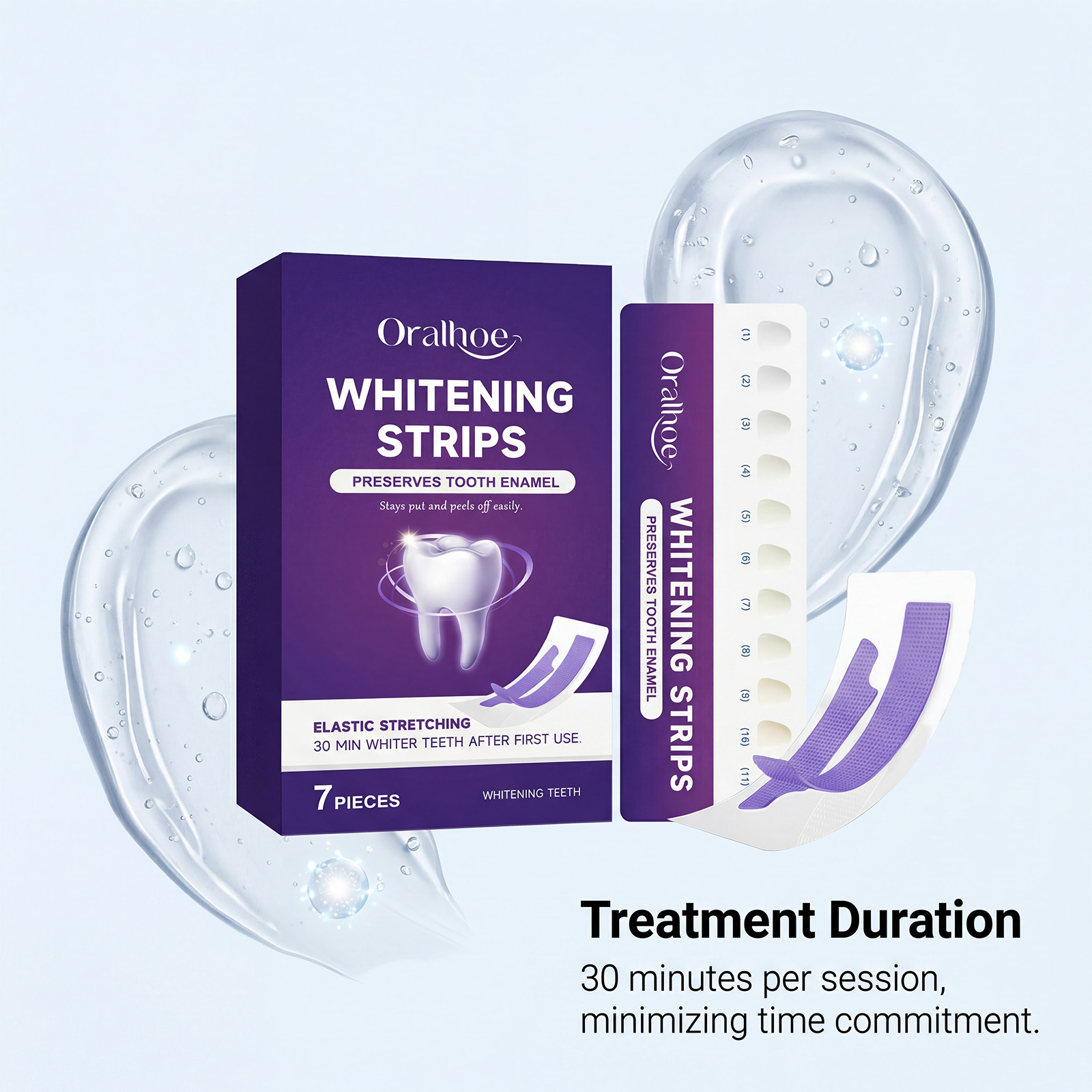 Tiras Blanqueadoras Dentales P - Purple Toning Shampoo reseña y precio
