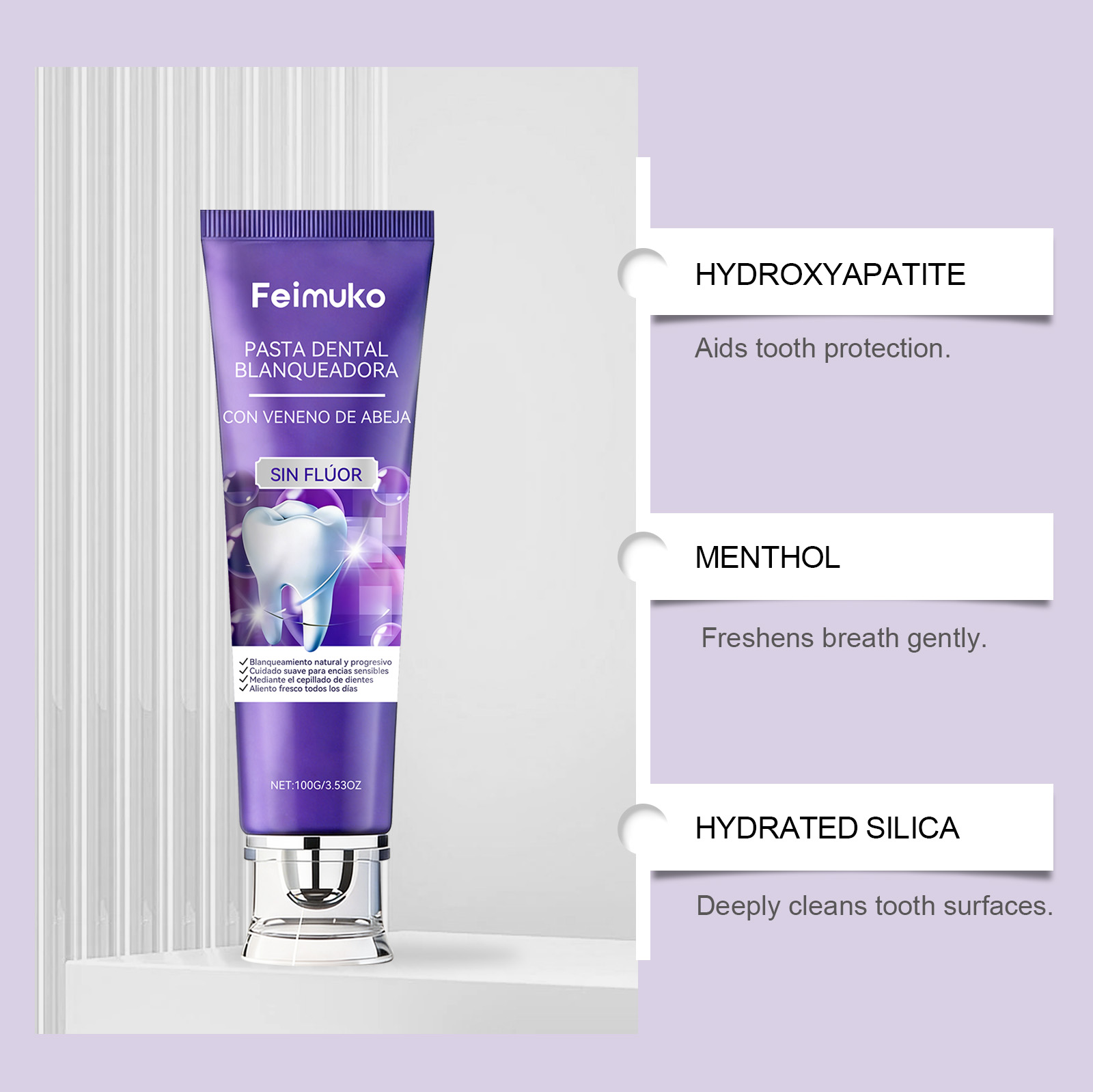 Pasta de Dientes Morada con Ve - Purple Toning Shampoo reseña y precio