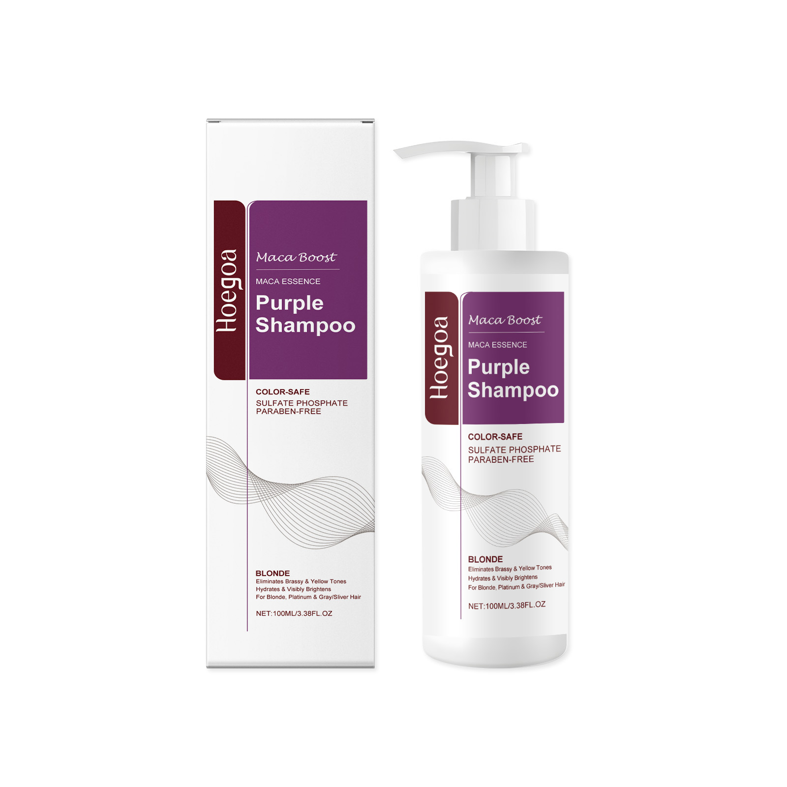 Champú para Cabello Morado, Li - Purple Toning Shampoo reseña y precio