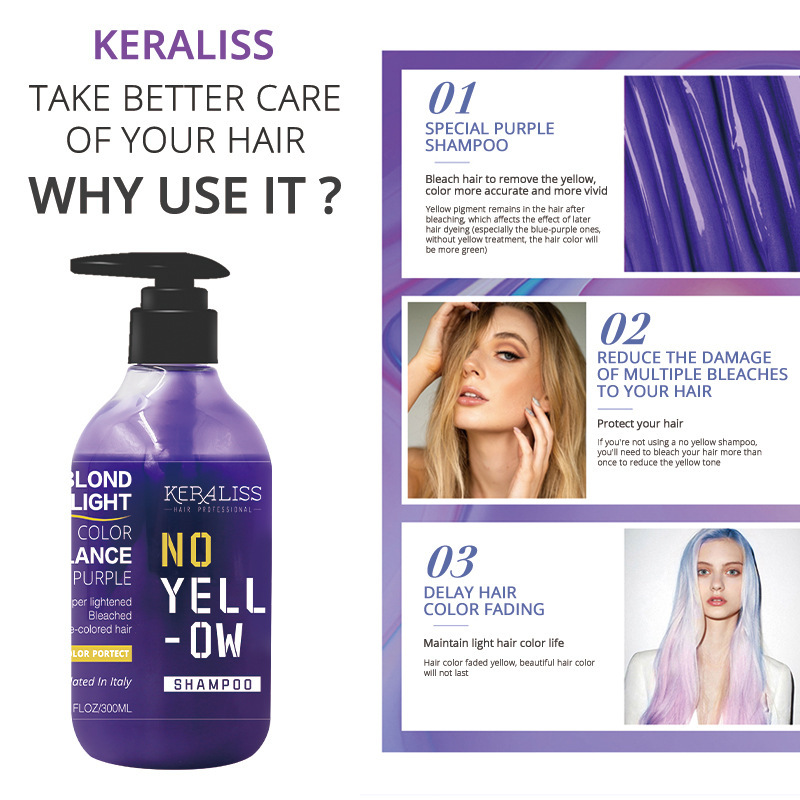 Champú que bloquea el Color, m - Purple Toning Shampoo reseña y precio