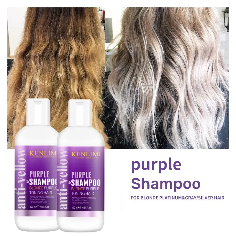 Champú morado, rubio, platino, - Purple Toning Shampoo reseña y precio