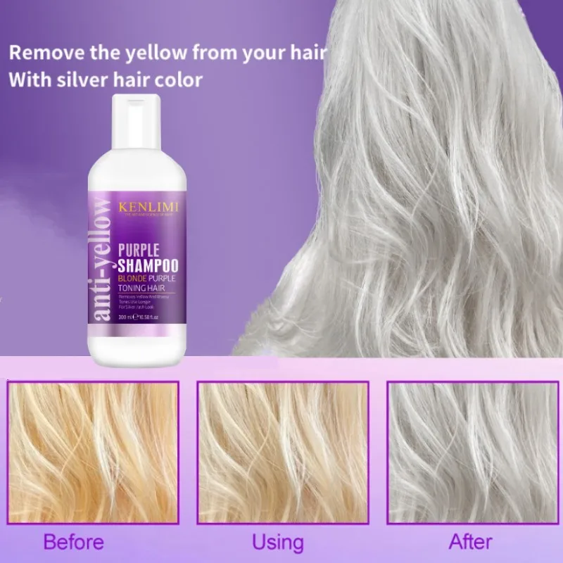Champú morado, rubio, platino, - Purple Toning Shampoo reseña y precio