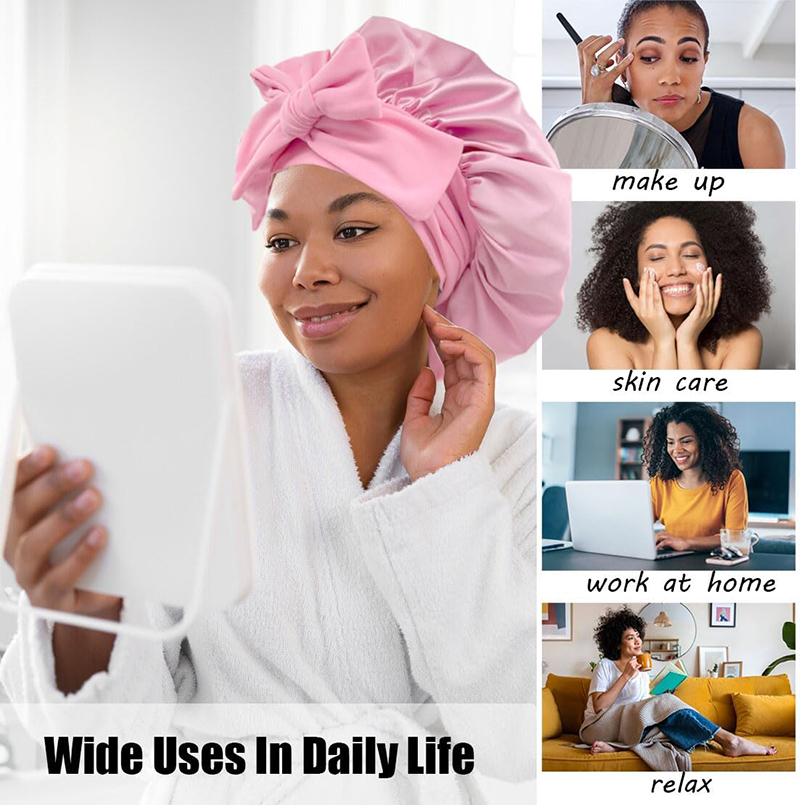 Nuevo gorro de satén para muje - Hair Care China reseña y precio